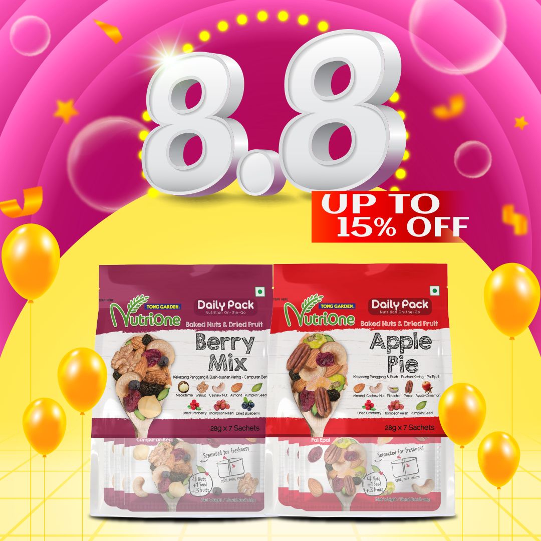 Daily Pack Baked Nuts & Dried Fruits 196g (Bundle of 2) (UP: $19.80)