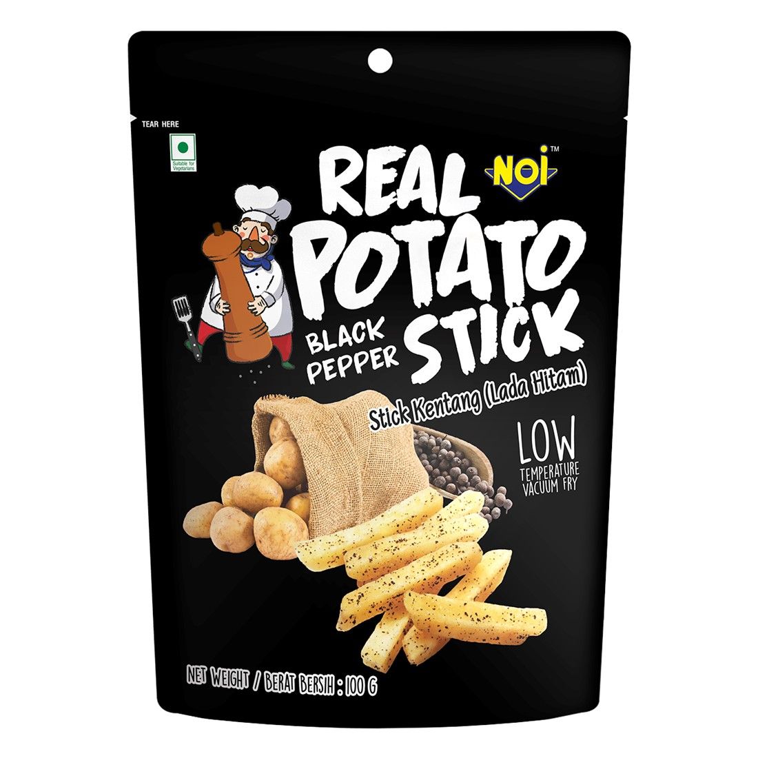 NOI Black Pepper Potato Sticks