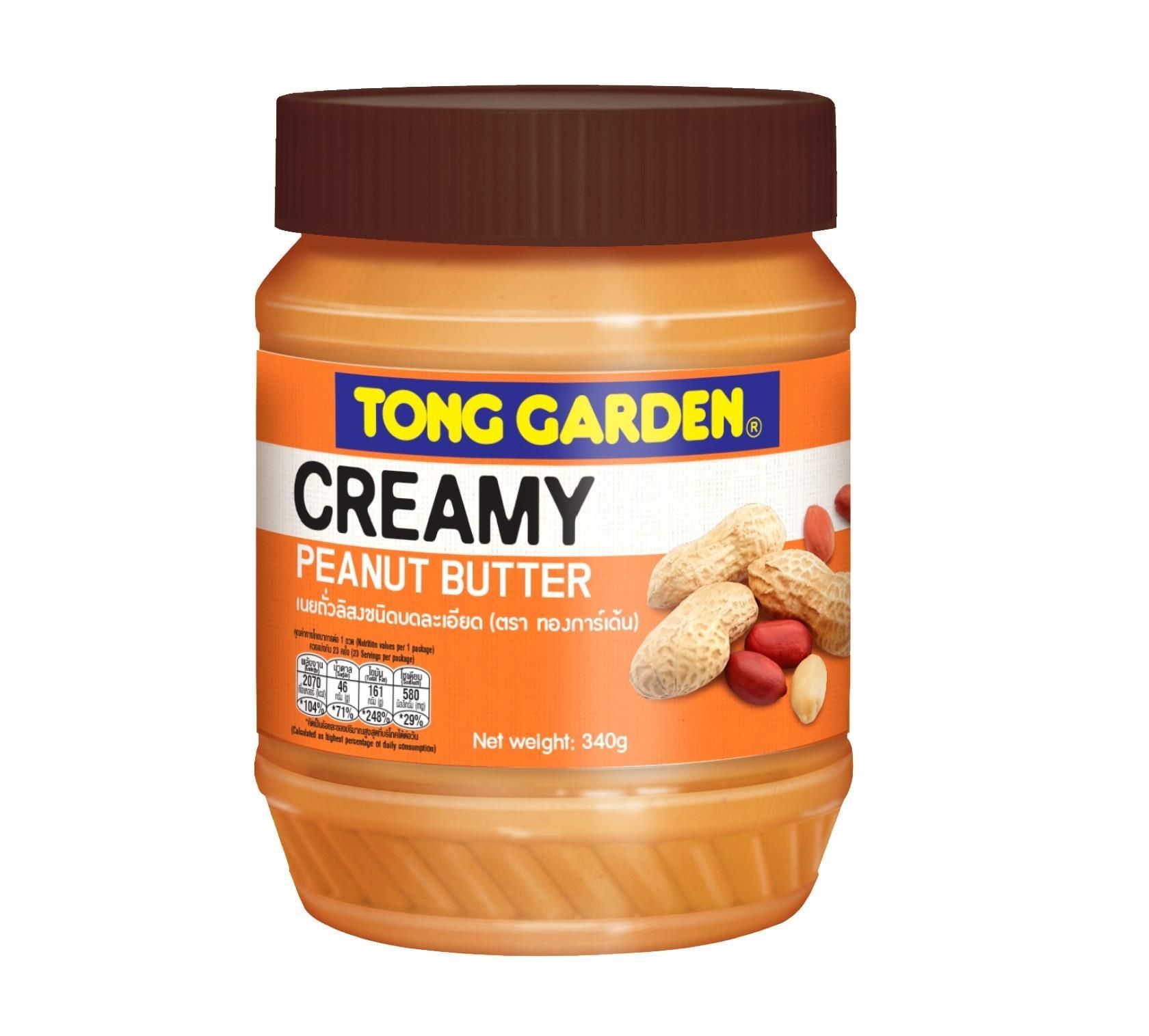tong garden creamy peanut butter 