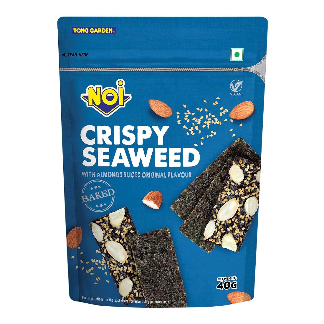 NOi Crispy Seaweed 40g (Bundle of 4) (UP: $13.20)