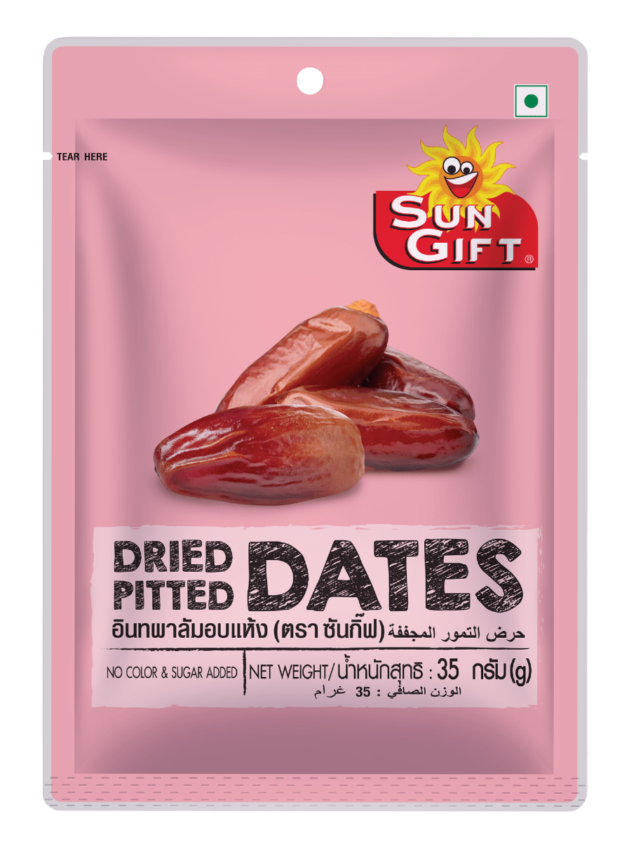 Sungift Dried Pitted Dates 35g