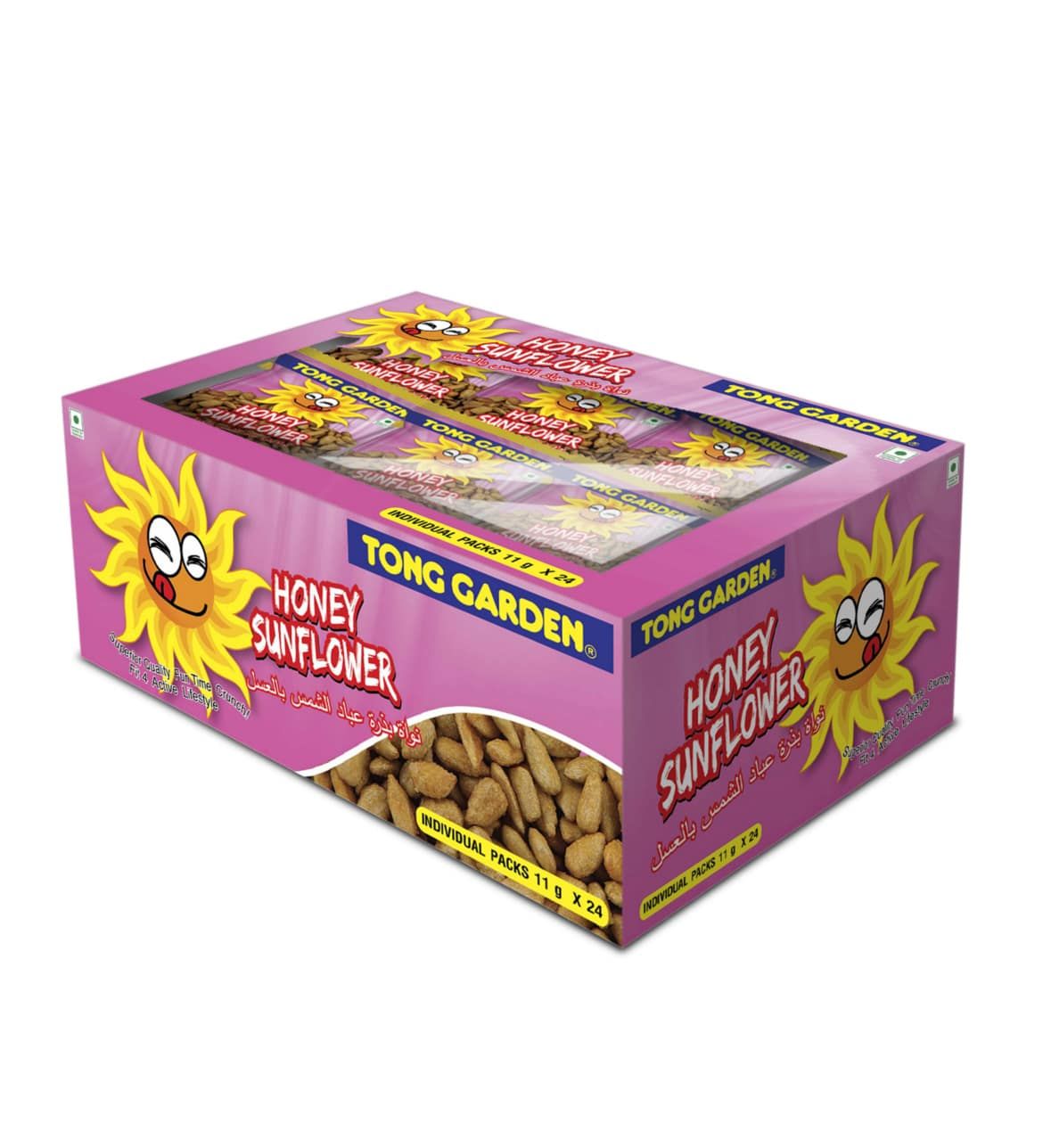 tong garden honey sunflower box 264g 