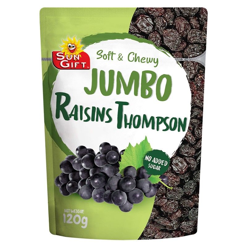 Sungift Jumbo Thompson Raisins 120g