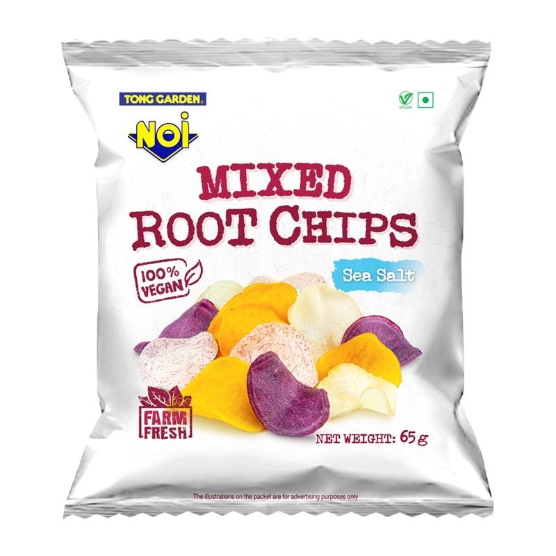 NOi Sea Salt Mixed Root Chips 65g
