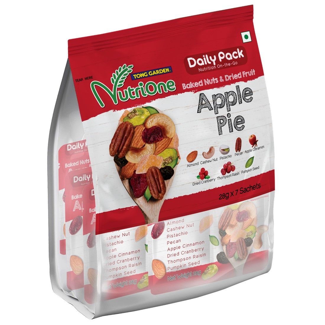Apple Pie - Baked Nuts & Dried Fruits Daily Pack 