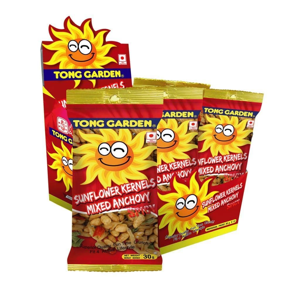 Tong Garden Sunflower Seed Mixed Anchovy 30g 
