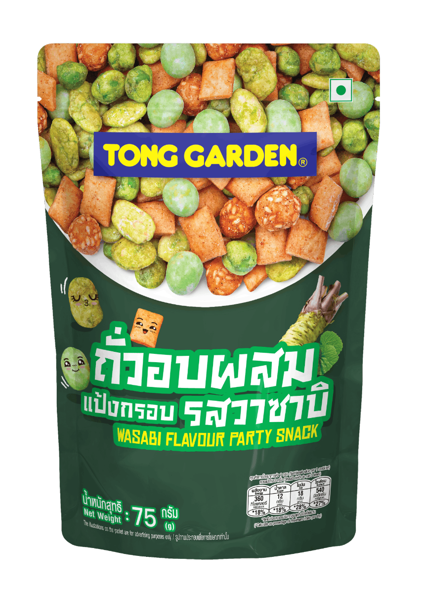 Tong Garden Wasabi Flavour Party Snack 75g